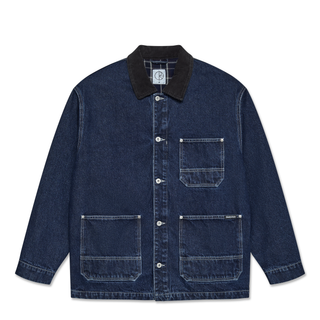 Ezra Jacket w/ Flannel Lining - Indigo