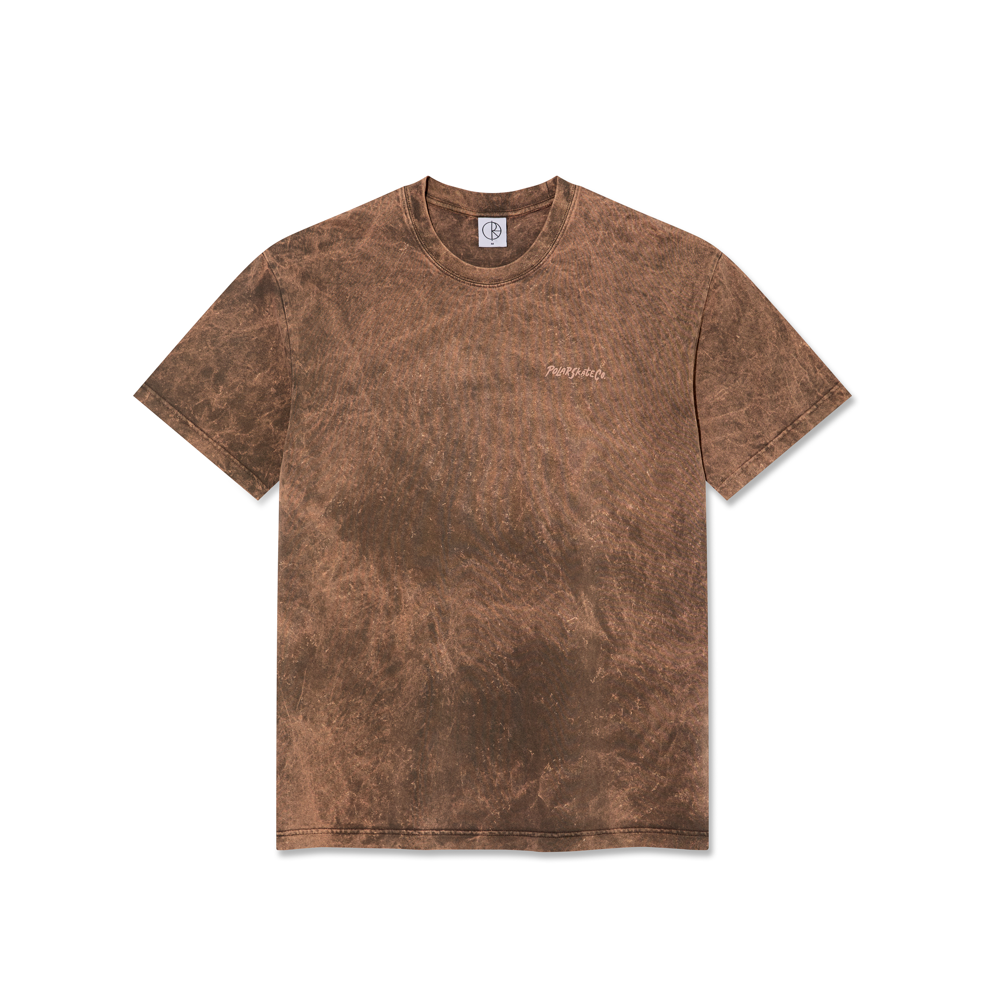 Acid Tee | Surf Logo - Brown – Polar Skate Co.