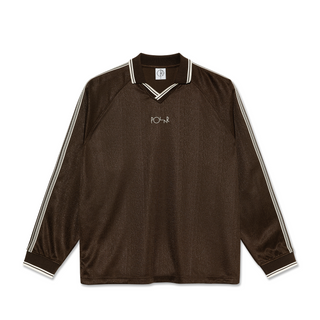 Davie LS Shirt - Chocolate/Ivory