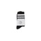 Rib Socks | Fat Stripe - Black