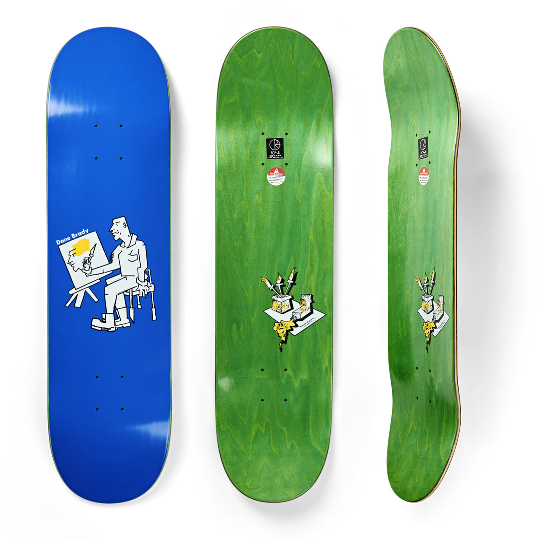 Deck | DANE BRADY - Painter - Blue