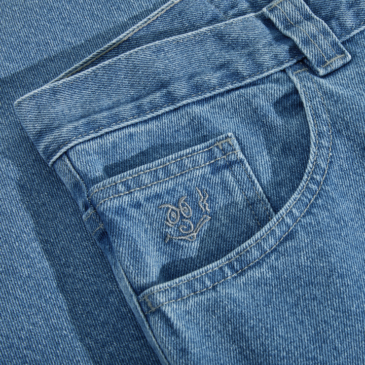 92 Pants - Mid Blue