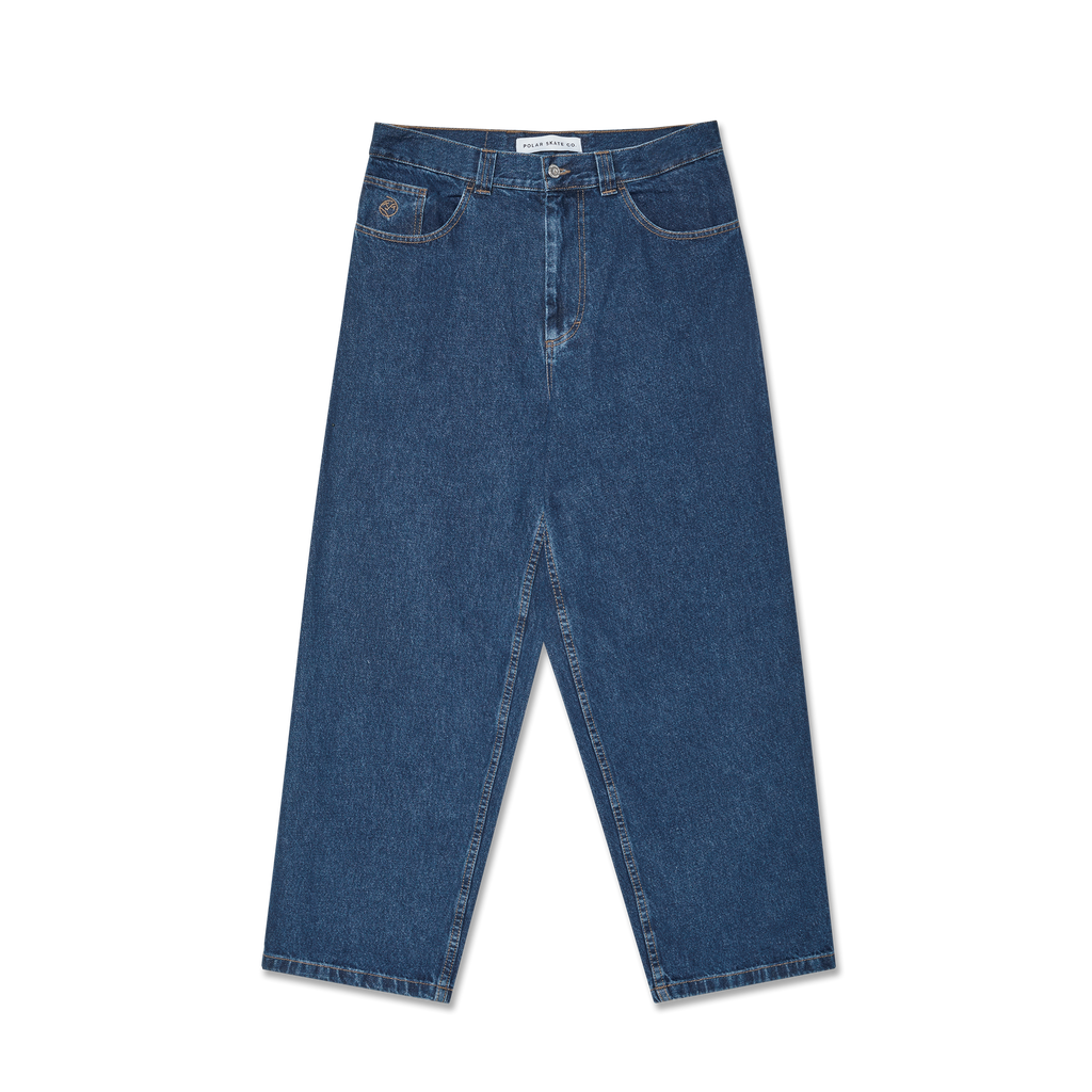 スケートボード polar skate bigboy indigo blue Big Boy Pants - Dark Blue – Polar Skate Co.