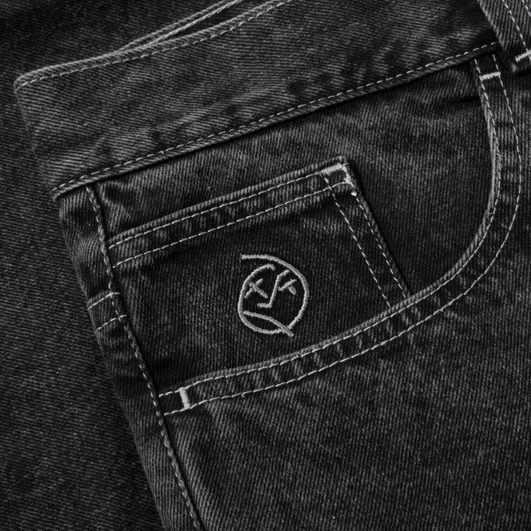 Big Boy Pants - Silver Black – Polar Skate Co. Big Boy Pants - Silver Black – Polar Skate Co.