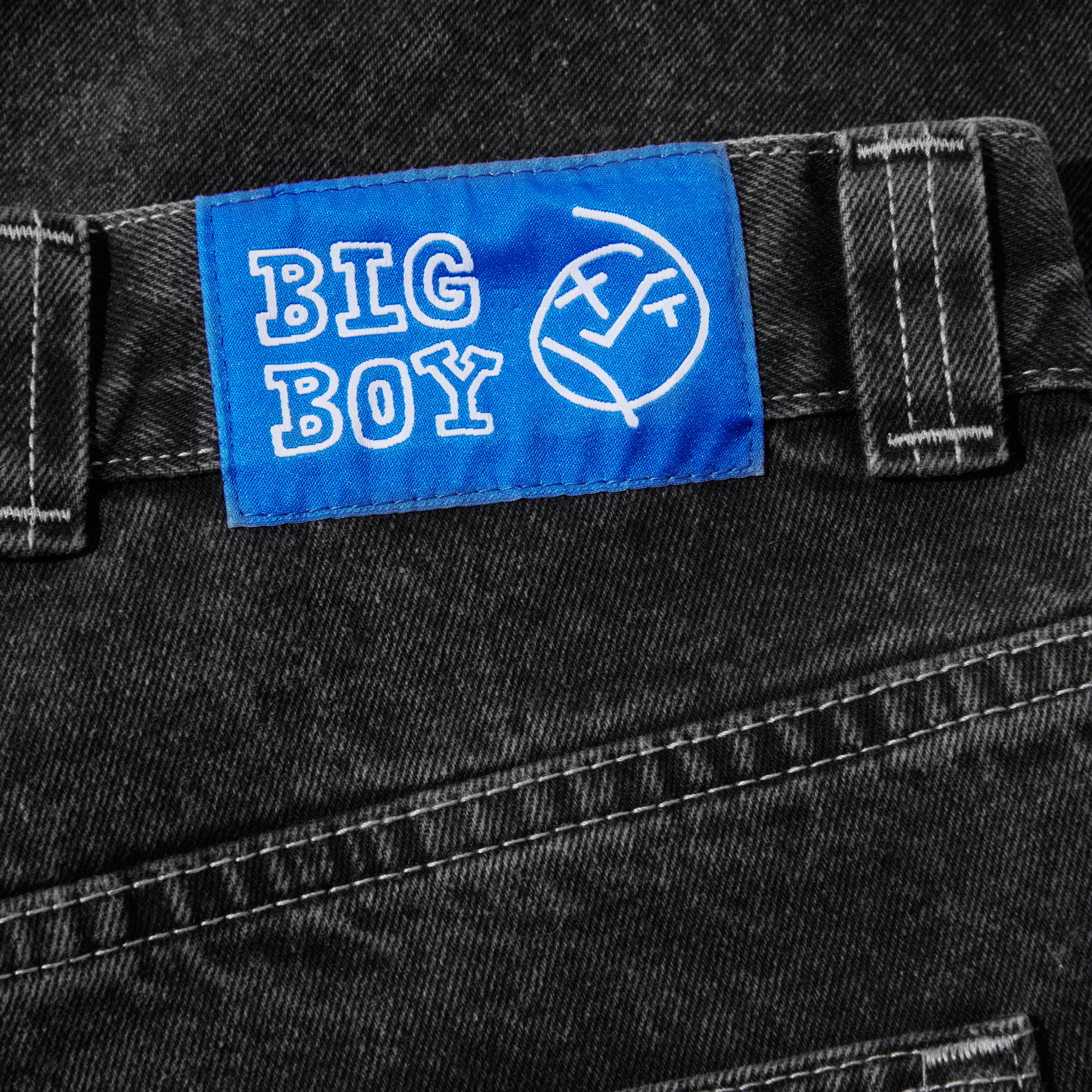 Big Boy Pants - Silver Black – Polar Skate Co BIG BOY ダークグレー 