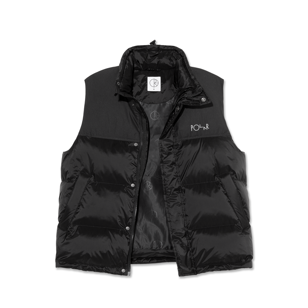 Basic Puffer Vest - Black