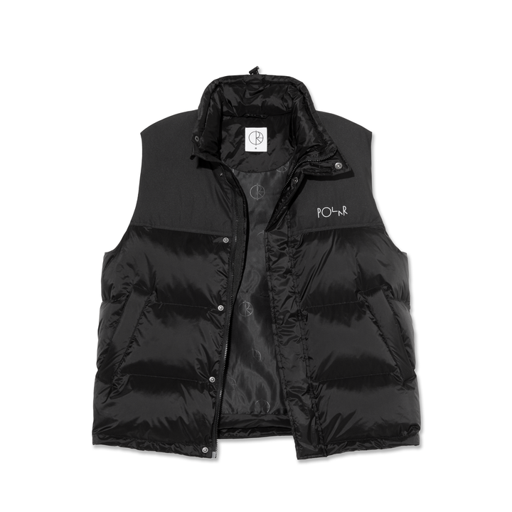Basic Puffer Vest - Black