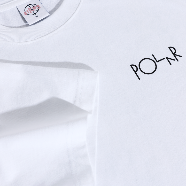 Fill Logo Tee | Searching For Peace (White)