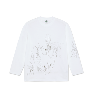 Steve LS Tee | Reve - White