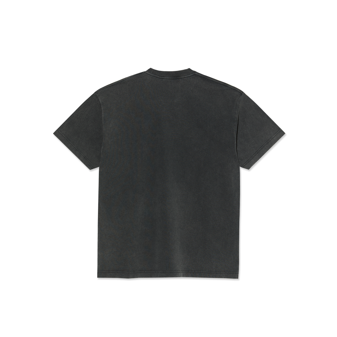 Tee | Metal Logo - Silver Black