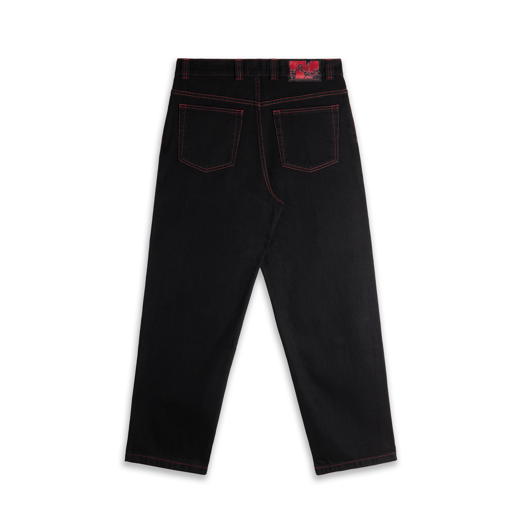 93 Pants | Apocalypse Nun - Black/Red