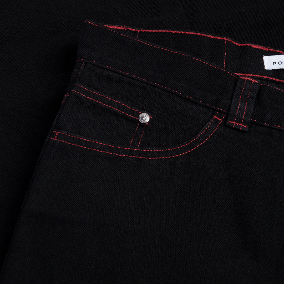 93 Pants | Apocalypse Nun - Black/Red