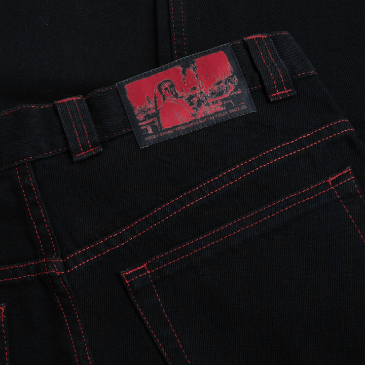 93 Pants | Apocalypse Nun - Black/Red
