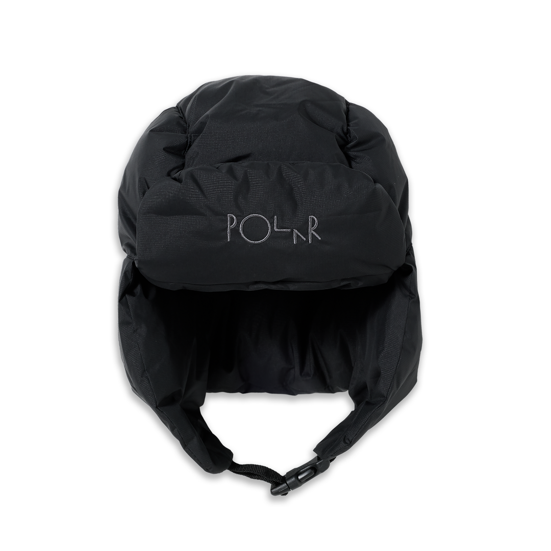 Ailu Puffer Hat - Black
