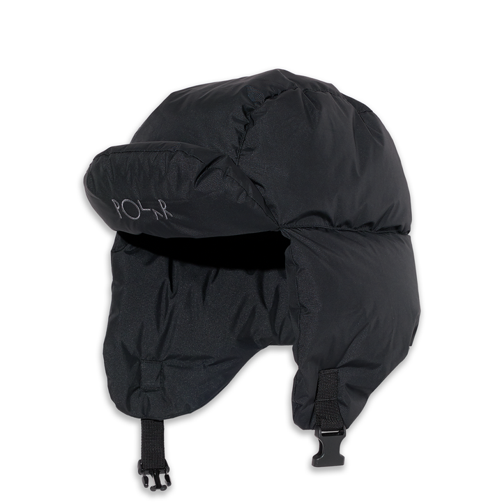 Ailu Puffer Hat - Black