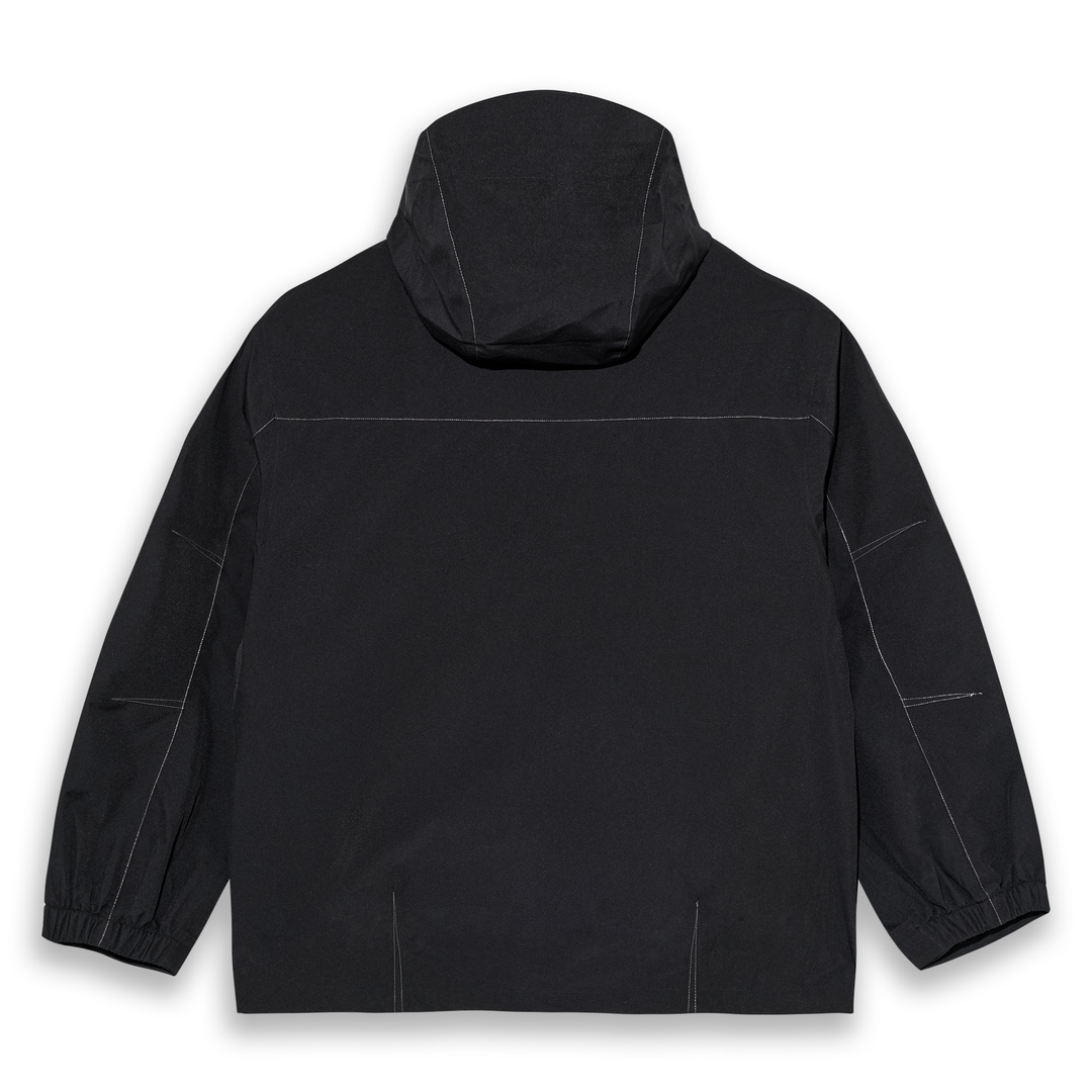 Cargo Shell Jacket - Black/Silver