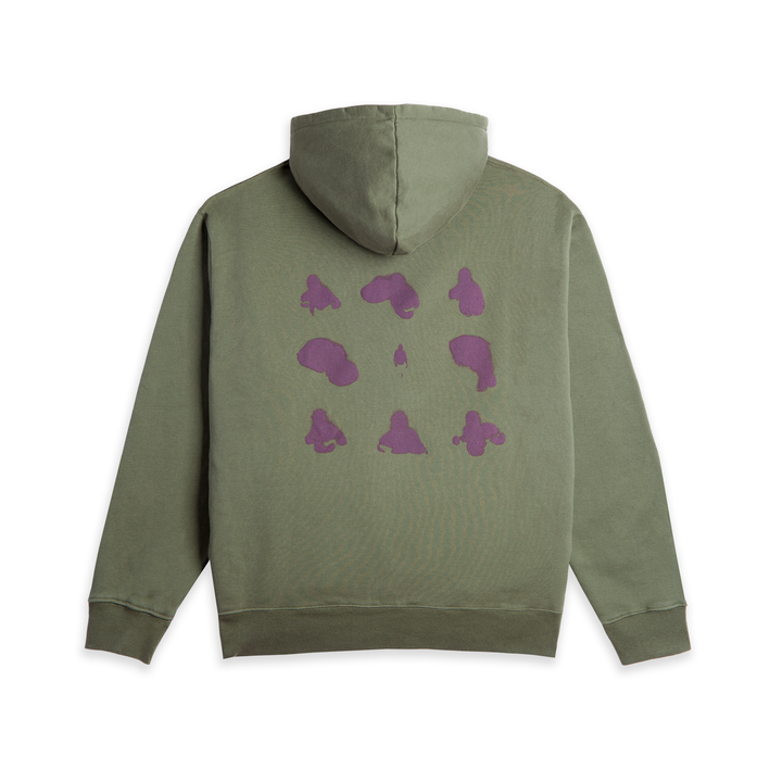 Dave Hoodie | Fighting Myself - Army Green