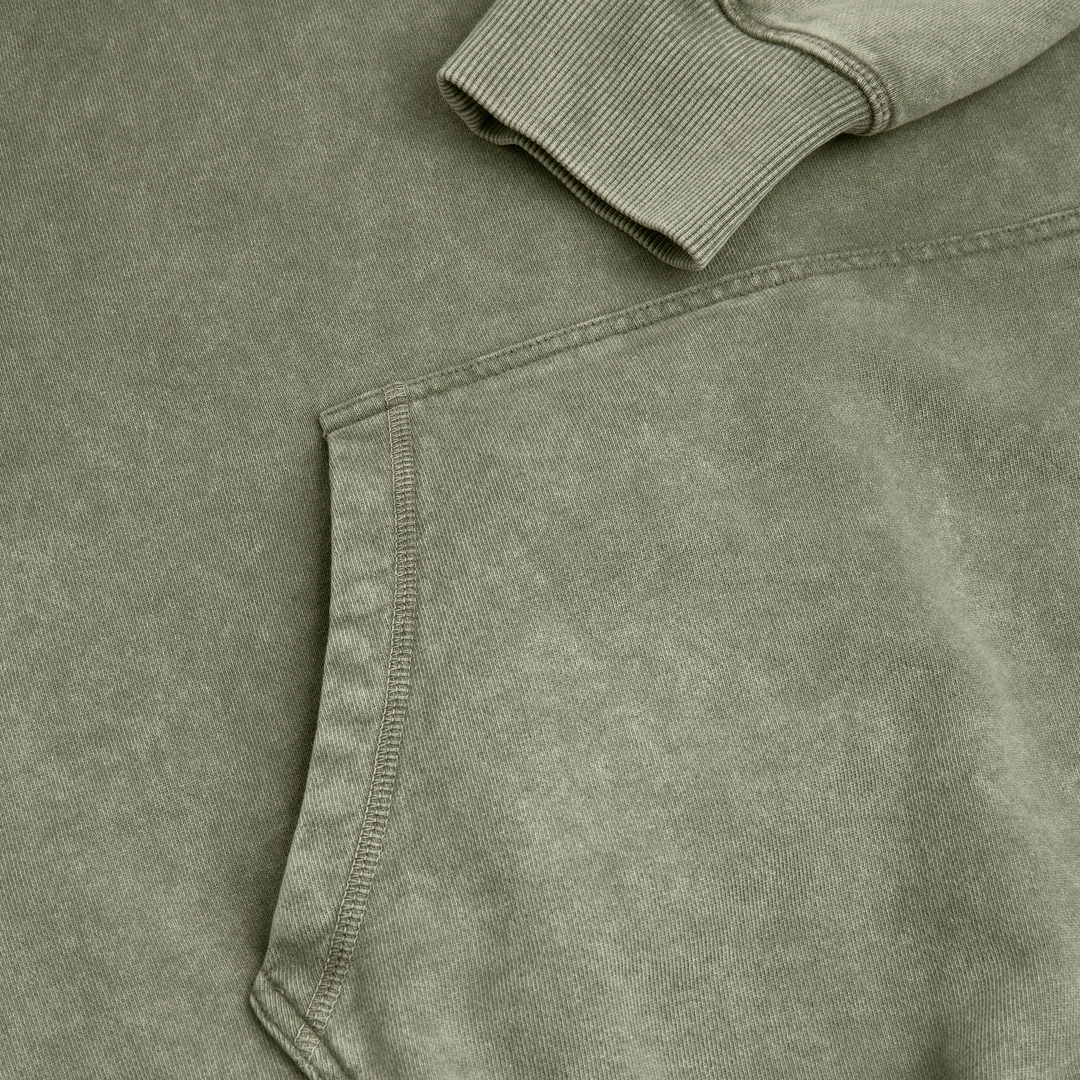 Fade Frank Hoodie - Army Green