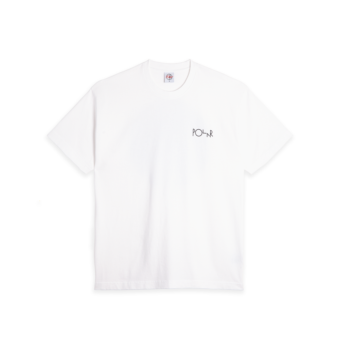 Fill Logo Tee | Klez Crossing - White