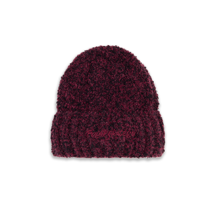 Fluff Beanie - Wine/Red