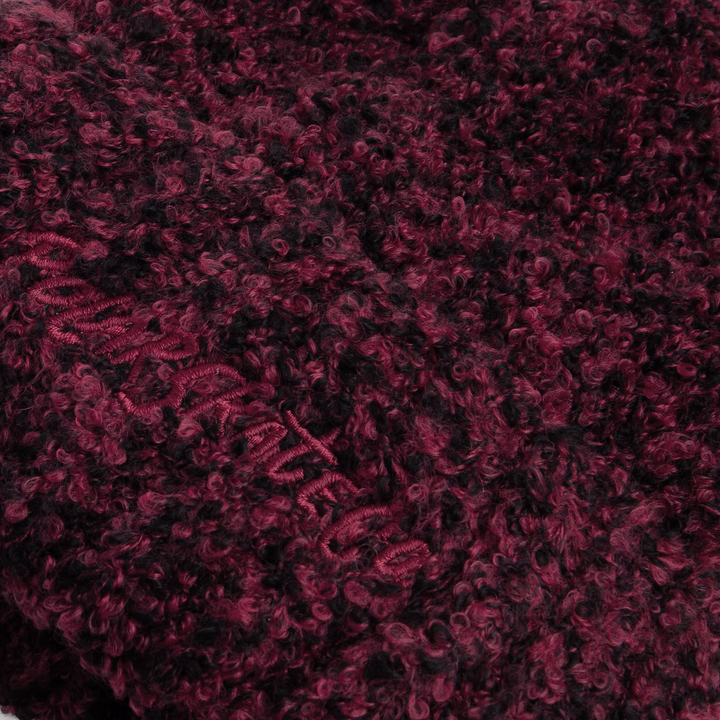 Fluff Beanie - Wine/Red