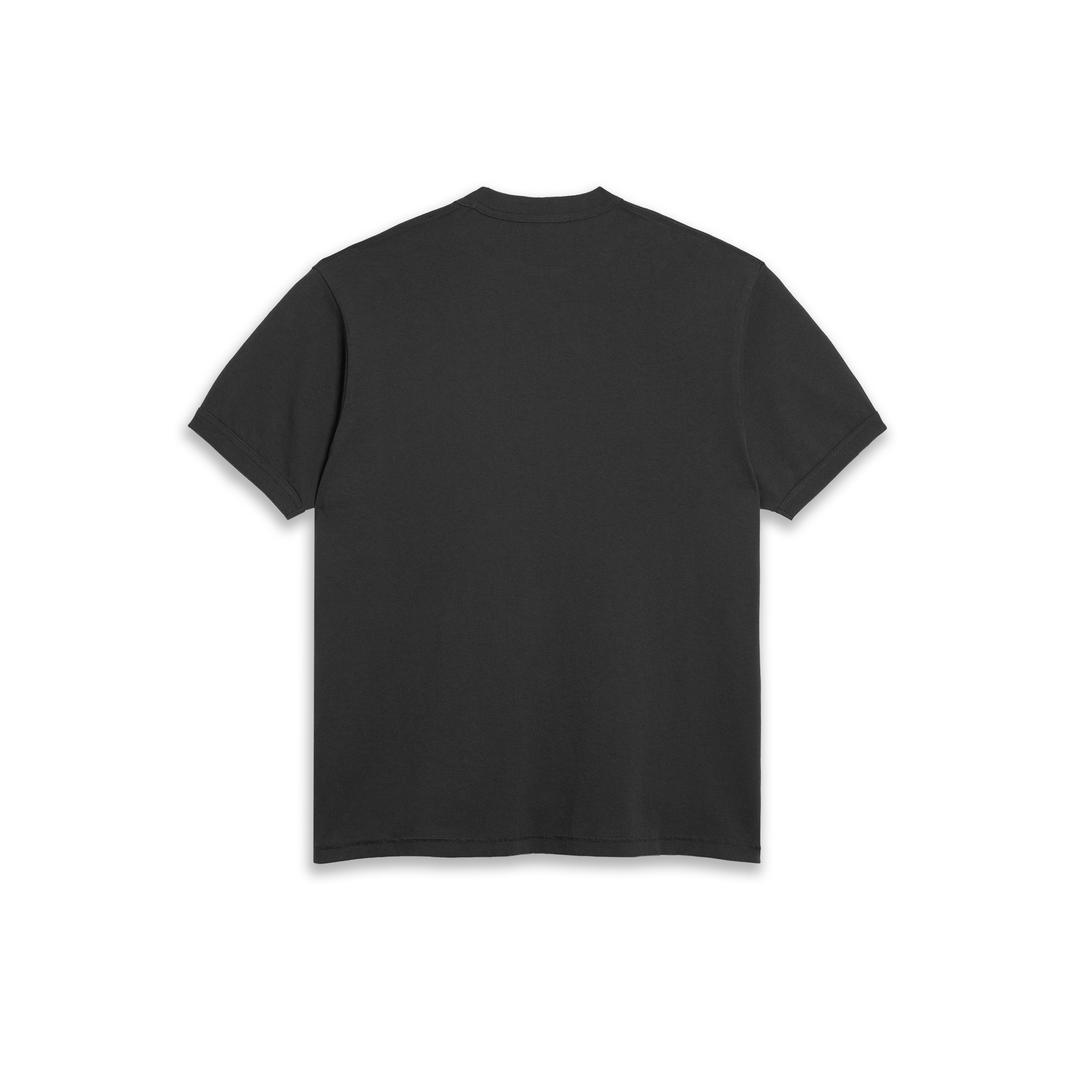 Ringer Tee - Dirty Black