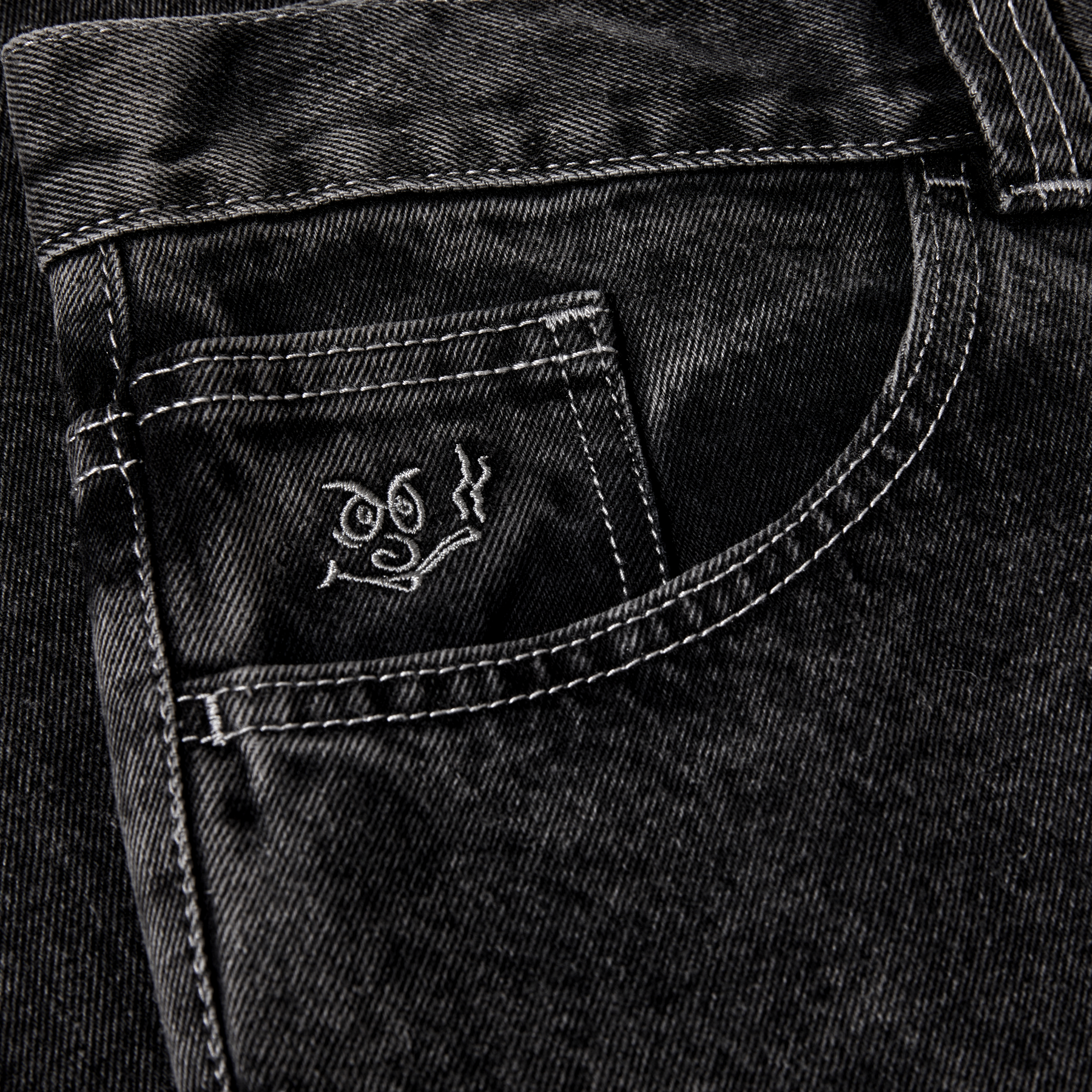 92 Pants - Silver Black – Polar Skate Co. 92 Pants - Silver Black – Polar Skate Co.