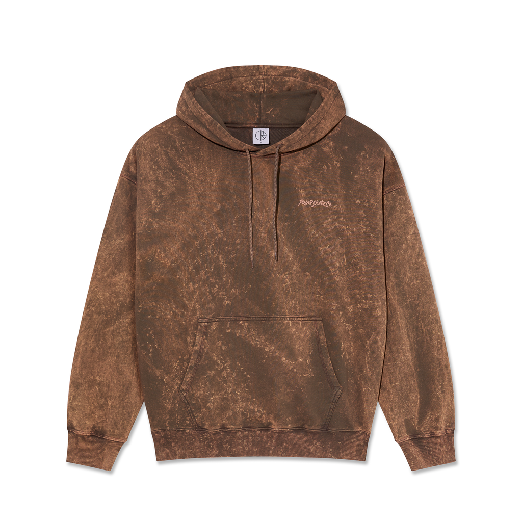 Acid Frank Hoodie | Surf Logo - Brown – Polar Skate Co.