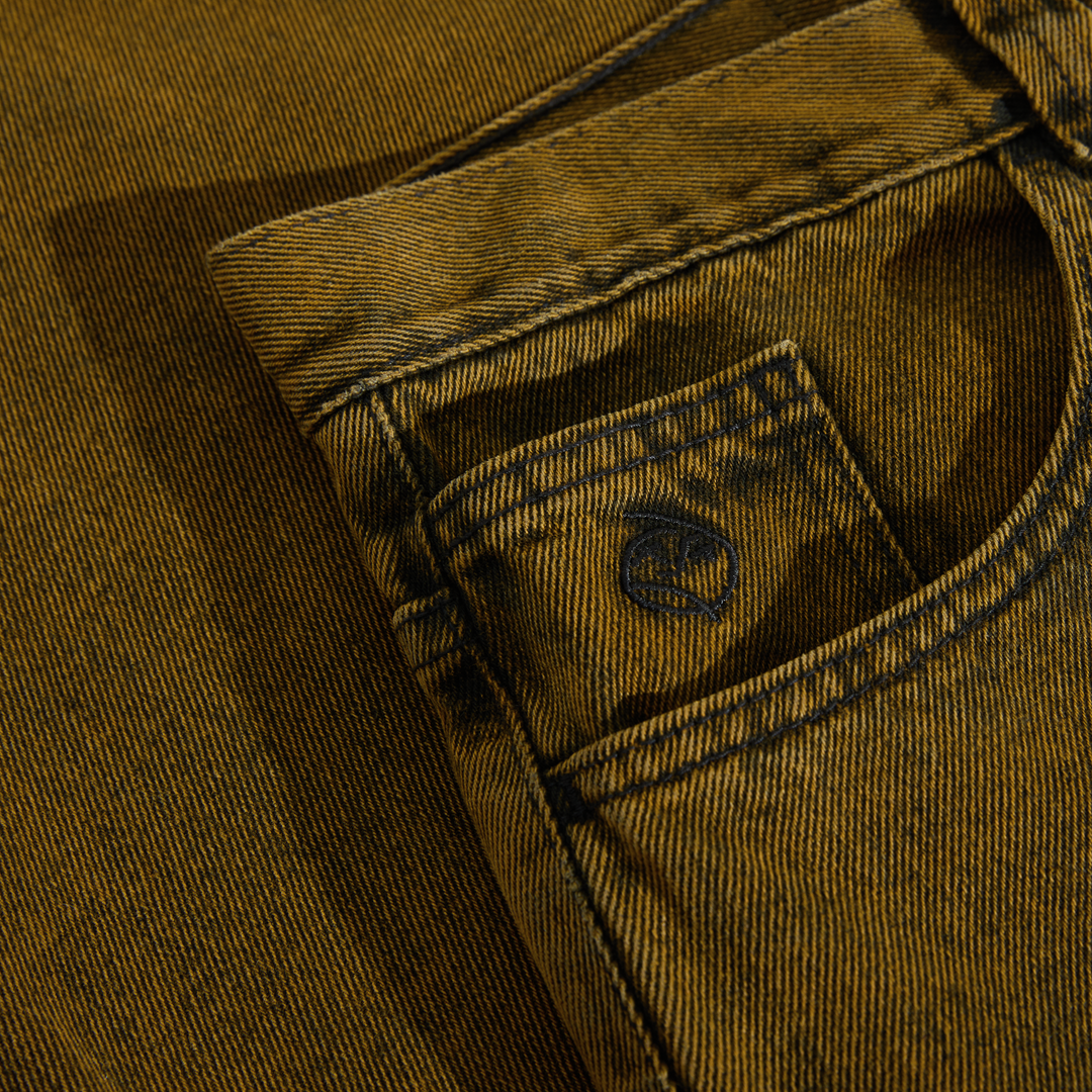 POLAR ビッグボーイ 93 bigboy ブラック イエロー 30/30 Big Boy Pants - Yellow Black – Polar Skate Co.