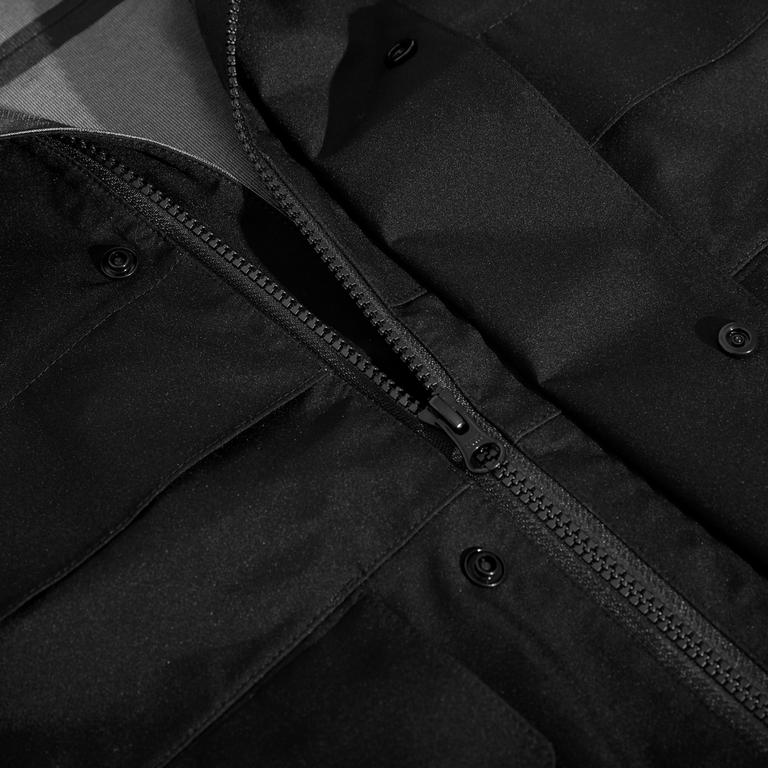 Cargo Shell Jacket - Black