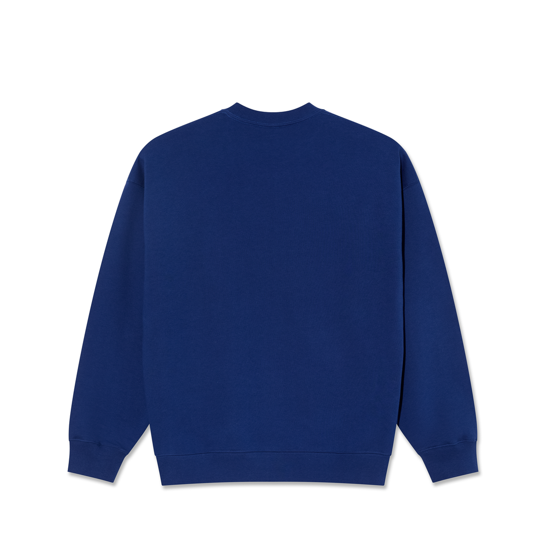 Dave Crewneck - Deep Royal Blue