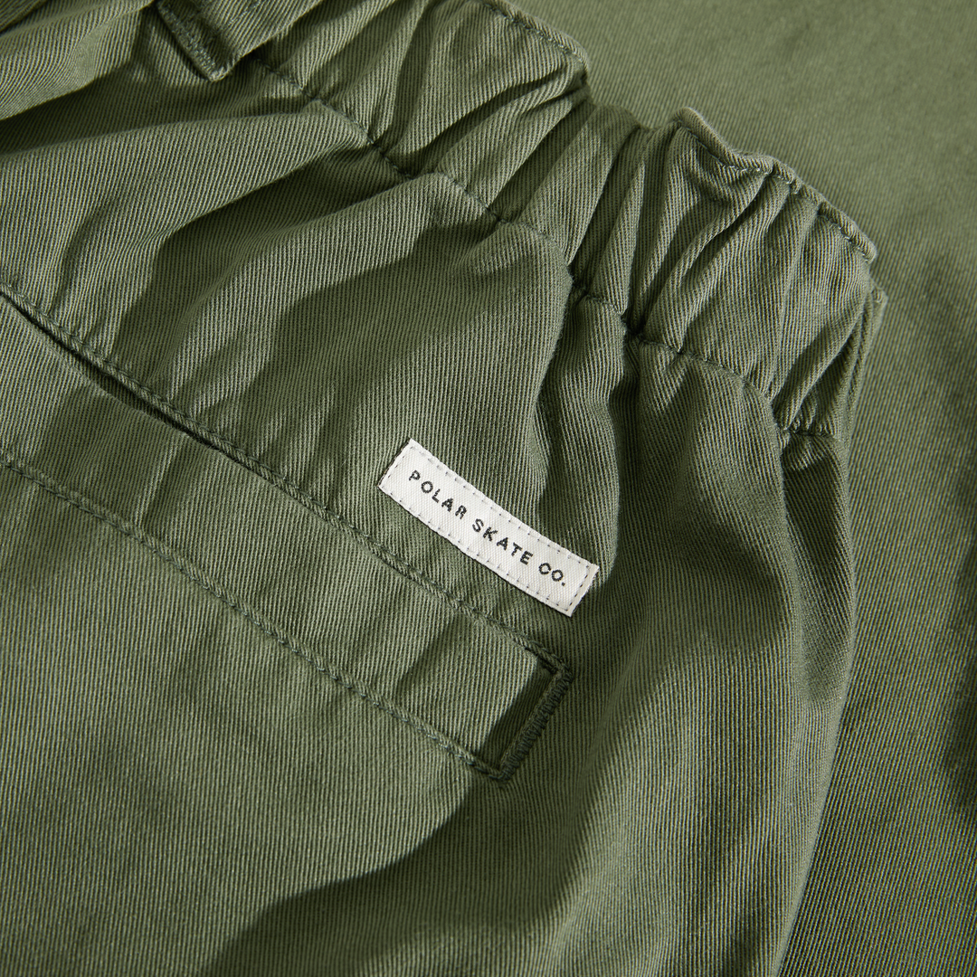 Railway Chinos - Grey Green