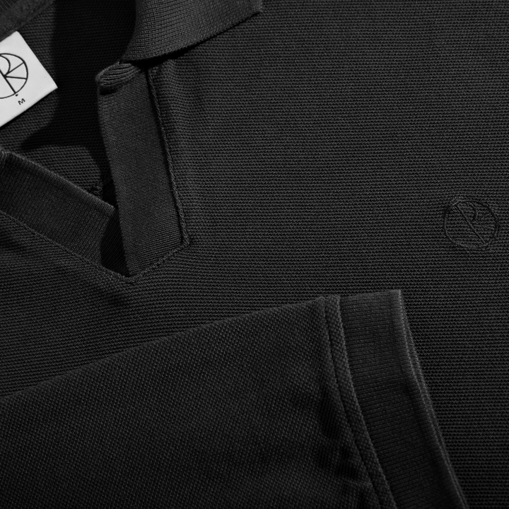 Serge Polo LS Shirt - Black