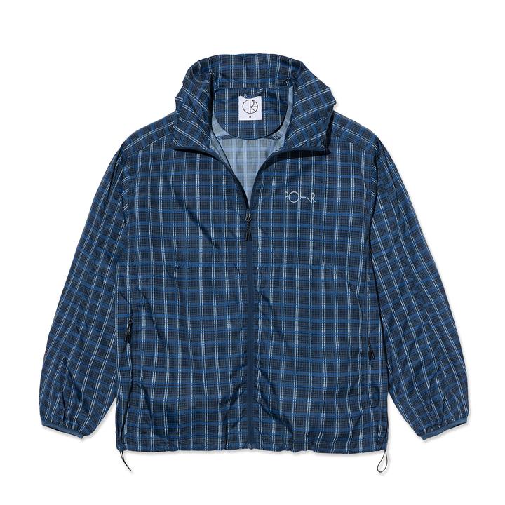 Chase Light Shell Jacket - Blue Check