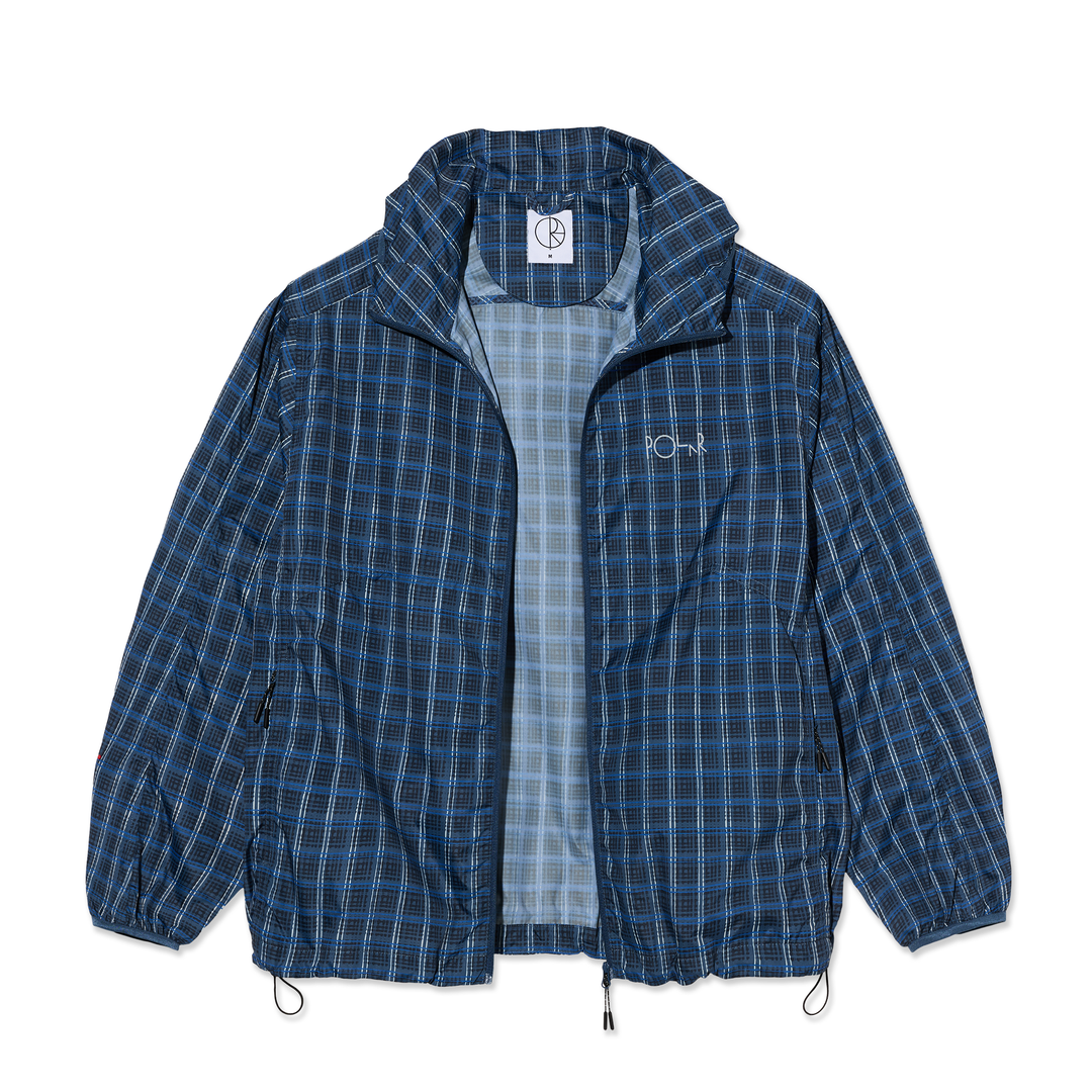 Chase Light Shell Jacket - Blue Check
