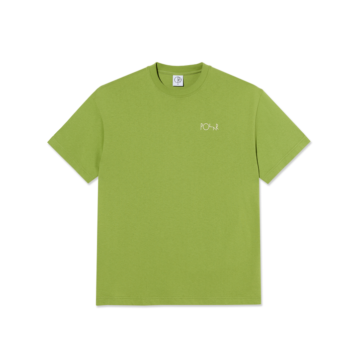 Contrast Tee I Stroke Logo - Peridot