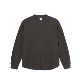 Dylan LS Tee - Dirty Black/Blue