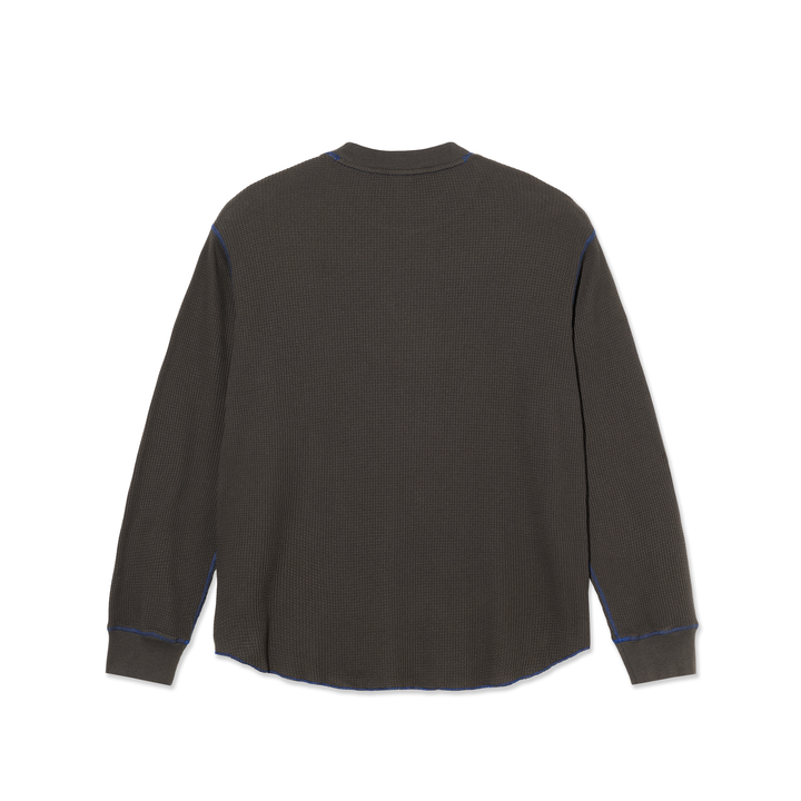 Dylan LS Tee - Dirty Black/Blue