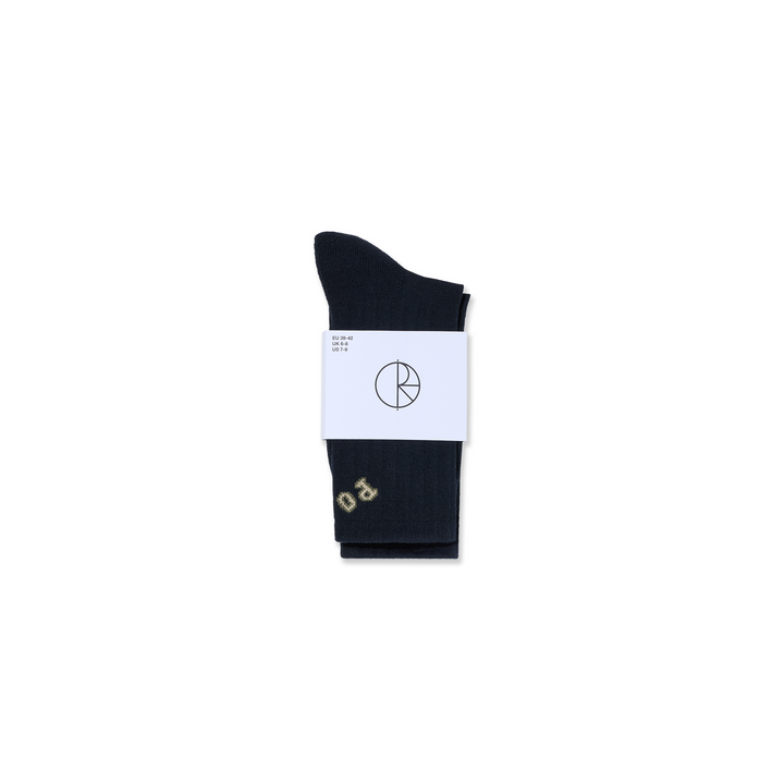 Large Rib Socks | College - Dark Navy