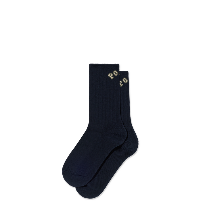 Large Rib Socks | College - Dark Navy
