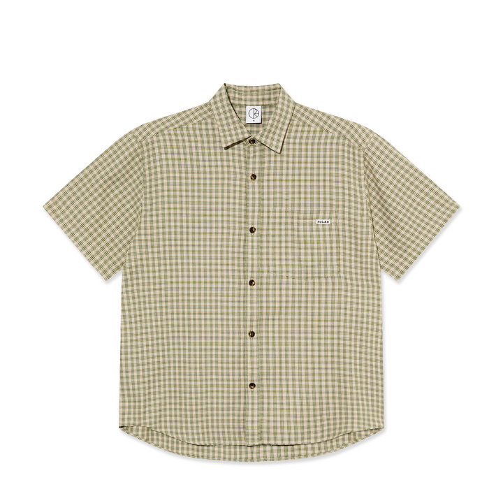 Mitchell Shirt - Beige/Green