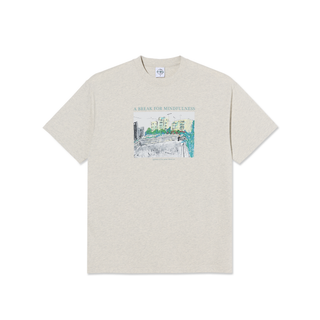 Tee | Mindfulness - Ivory Grey Melange