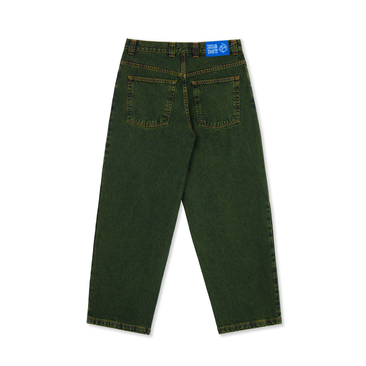 Big Boy Pants - Chartreuse / Blue