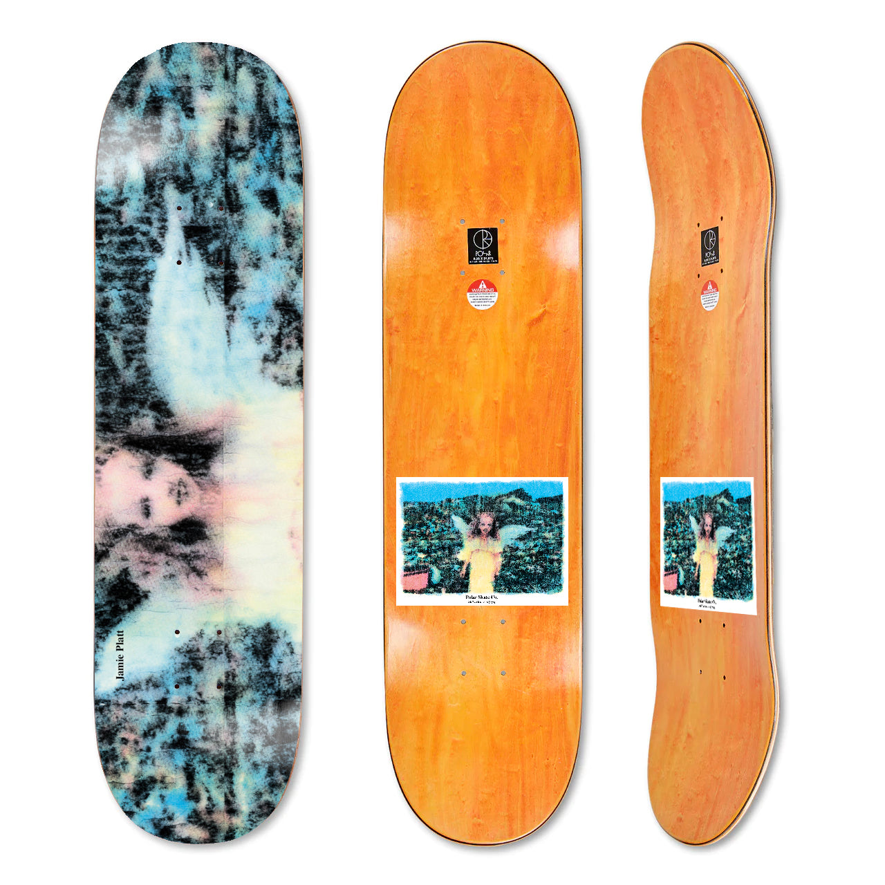 Jamie Platt スケートボード　ポーラー Deck | Jamie Platt - Angel – Polar Skate Co.