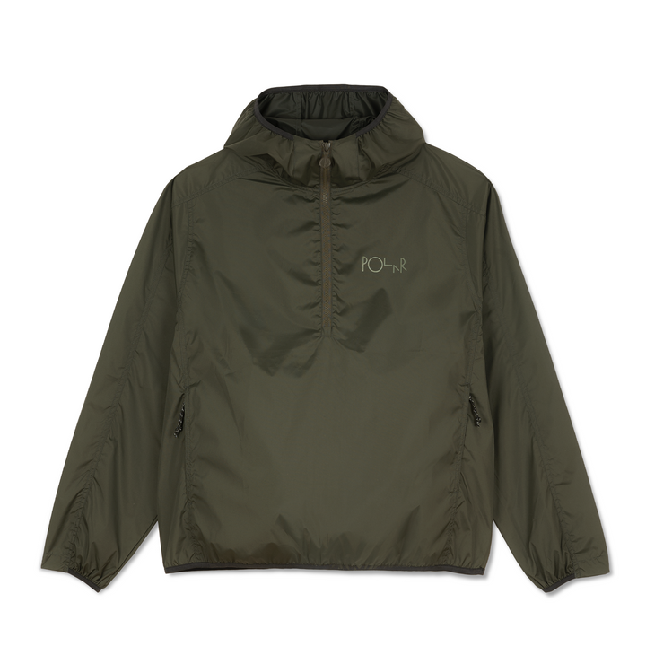 Packable Anorak Jacket - Dirty Black