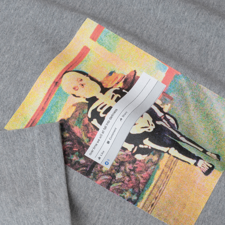 Tee | Skeleton Kid - Heather Grey