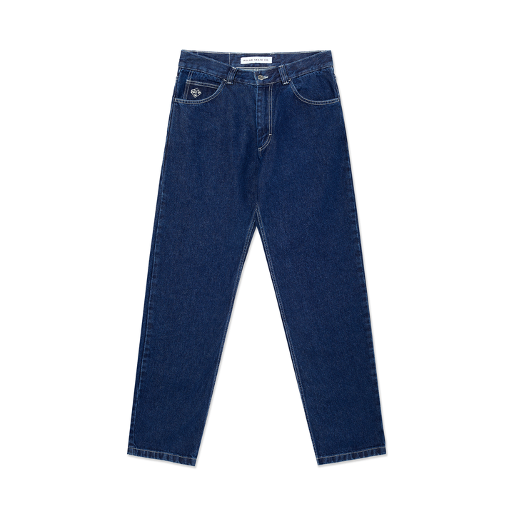89 Pants - Dark Blue w/ White Stitching