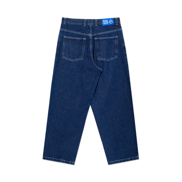 Big Boy Pants - Dark Blue w/ White Stitching