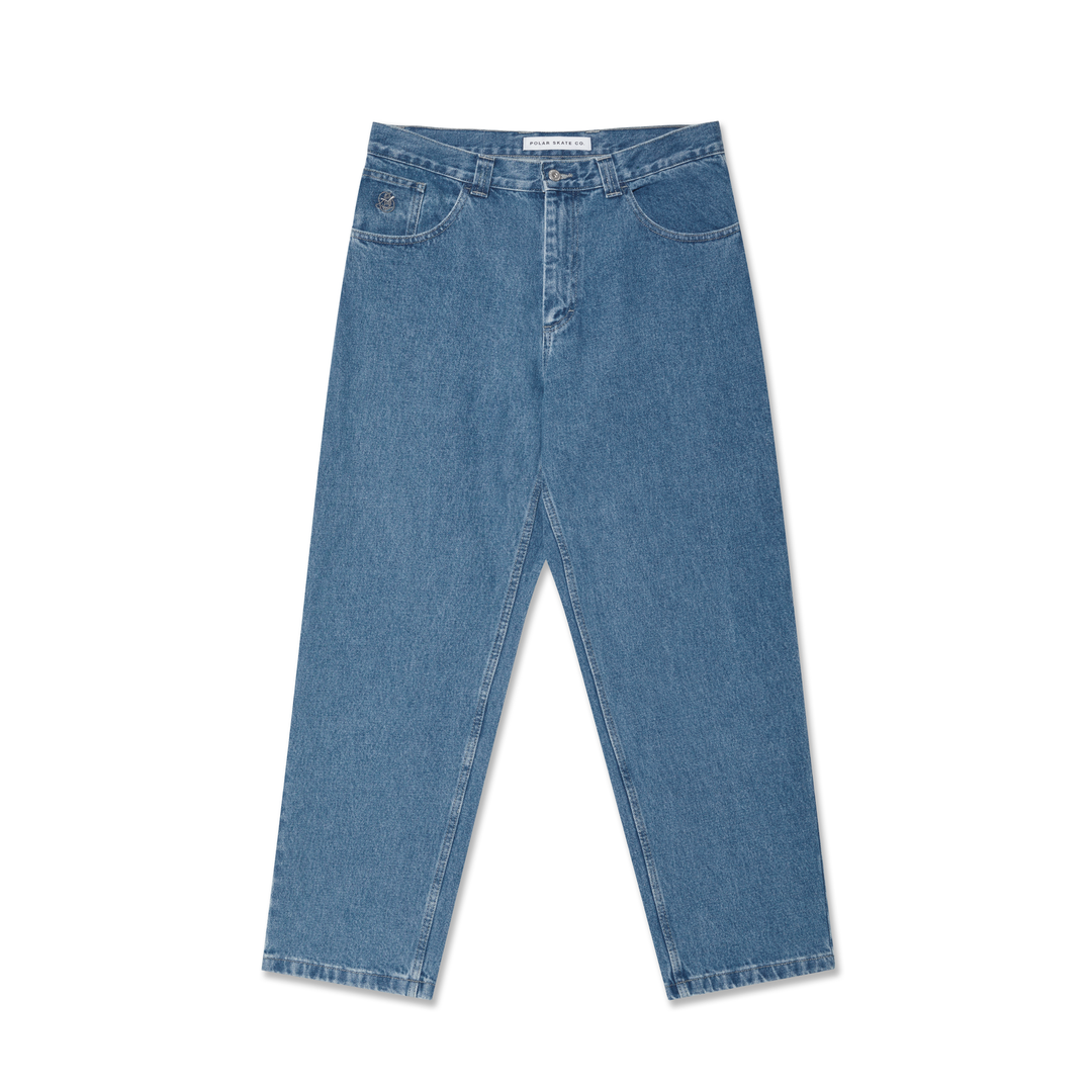 93 Pants - Mid Blue – Polar Skate Co. 93 Pants - Mid Blue – Polar Skate Co.
