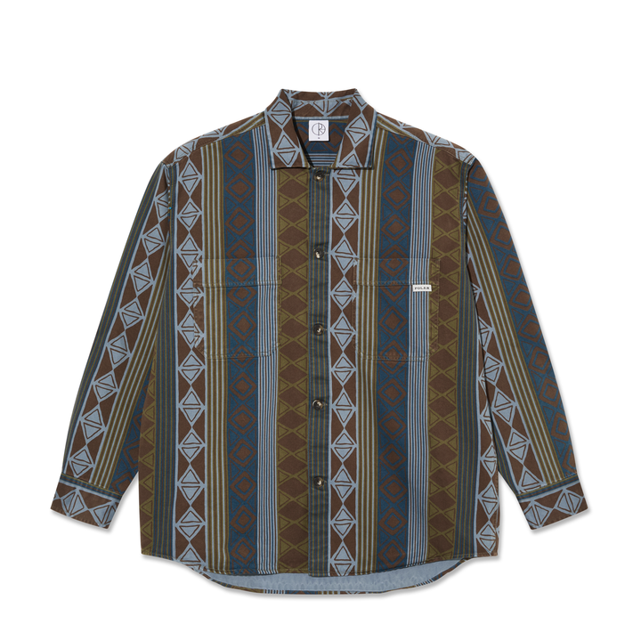 Big Boy Overshirt - Blue Green Mix